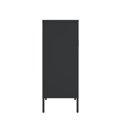 Amelia 31.5" Accent Cabinet in Black - Ornate Home