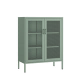 Amelia 31.5" Accent Cabinet in Green - Ornate Home