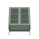 Amelia 31.5" Accent Cabinet in Green - Ornate Home