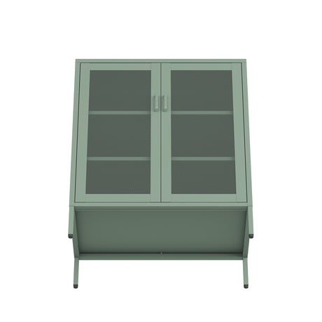 Amelia 31.5" Accent Cabinet in Green - Ornate Home