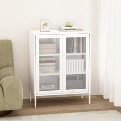 Amelia 31.5" Accent Cabinet in White - Ornate Home