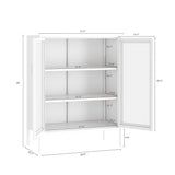 Amelia 31.5" Accent Cabinet in White - Ornate Home