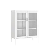 Amelia 31.5" Accent Cabinet in White - Ornate Home