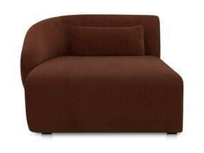 Amelia Chestnut Left Arm Facing Chaise - Ornate Home