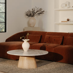 Amelia Chestnut Left Arm Facing Chaise - Ornate Home