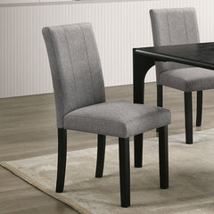 Amelio Black/Gray 5 Pc. Dining Table Set - Ornate Home