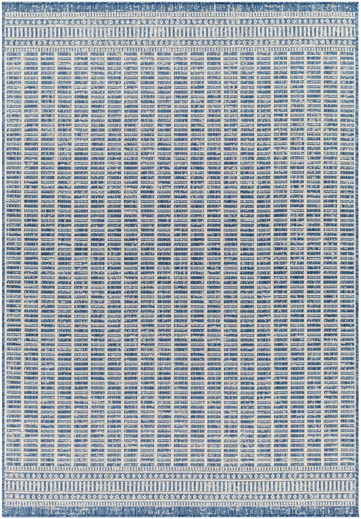 Amena Blue Outdoor Area Rug - Clearance - Ornate Home