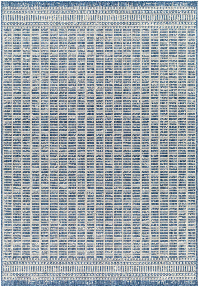 Amena Blue Outdoor Area Rug - Clearance - Ornate Home