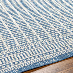 Amena Blue Outdoor Area Rug - Clearance - Ornate Home