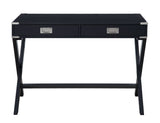 Amenia Charcoal Writing Desk - Ornate Home