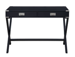 Amenia Charcoal Writing Desk - Ornate Home