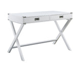 Amenia White Writing Desk - Ornate Home