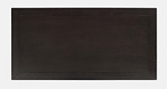 American Rustics Dark Brown/Black Counter Dining Table w/ 4 Stools - Ornate Home