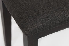 American Rustics Dark Brown/Black Dining Table w/ 4 Chairs, Bench - Ornate Home