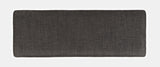 American Rustics Dark Brown/Black Uph Bench - Ornate Home