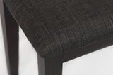 American Rustics Dark Brown/Black Uph Bench - Ornate Home