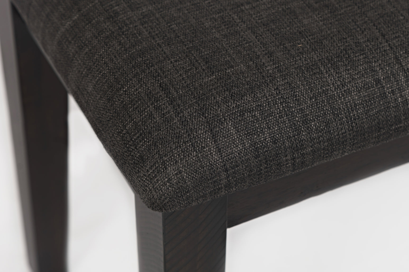 American Rustics Dark Brown/Black Uph Bench - Ornate Home