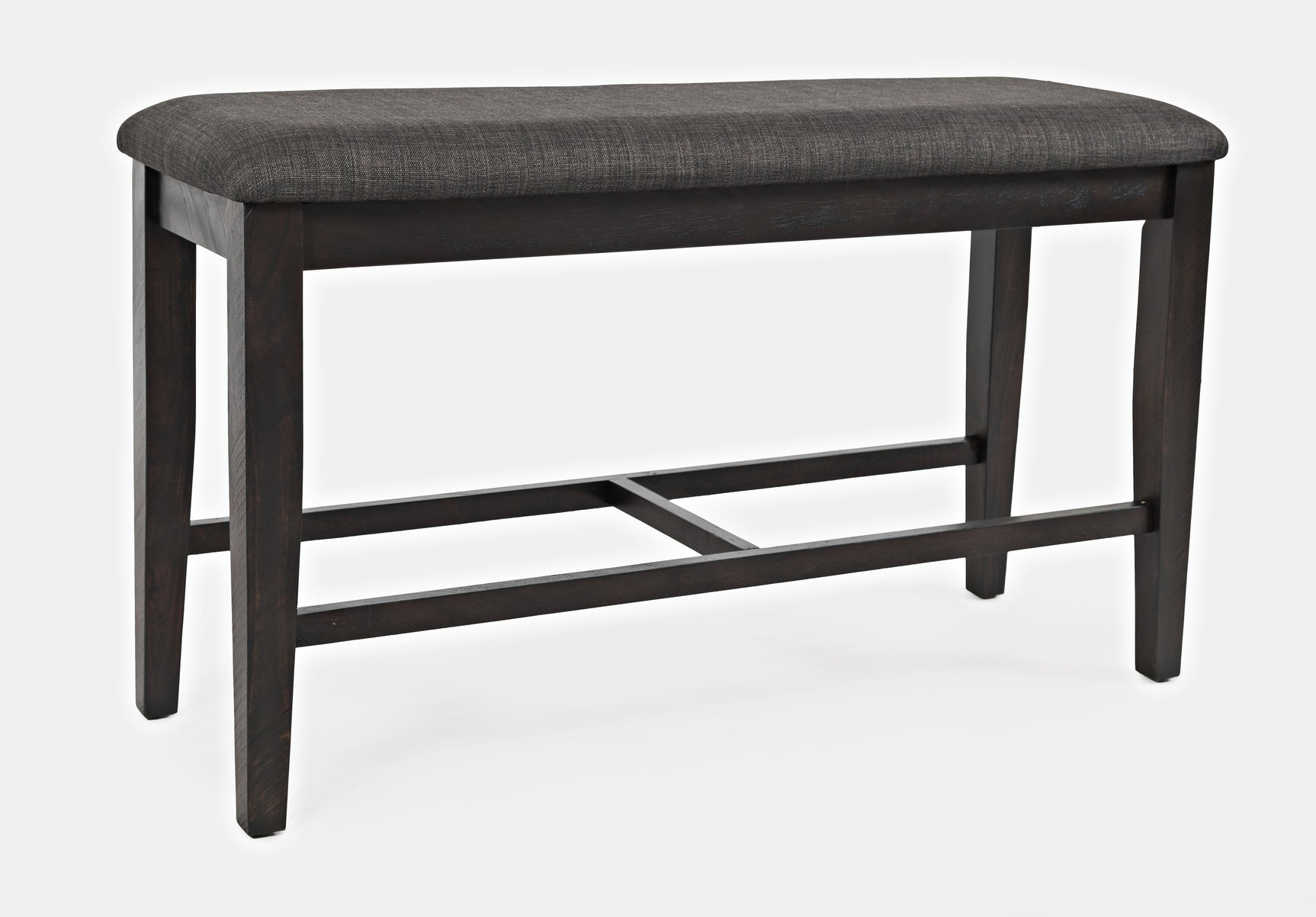 American Rustics Dark Brown/Black Uph Counter Bench - Ornate Home