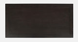American Rustics Dark Brown Counter Trestle Table - Ornate Home