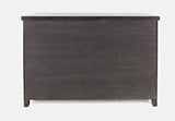 American Rustics Dark Brown Server - Ornate Home