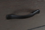 American Rustics Dark Brown Server - Ornate Home