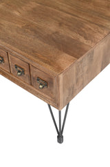 American Vintage Brown Cocktail Table - Ornate Home