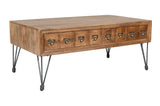 American Vintage Brown Cocktail Table - Ornate Home