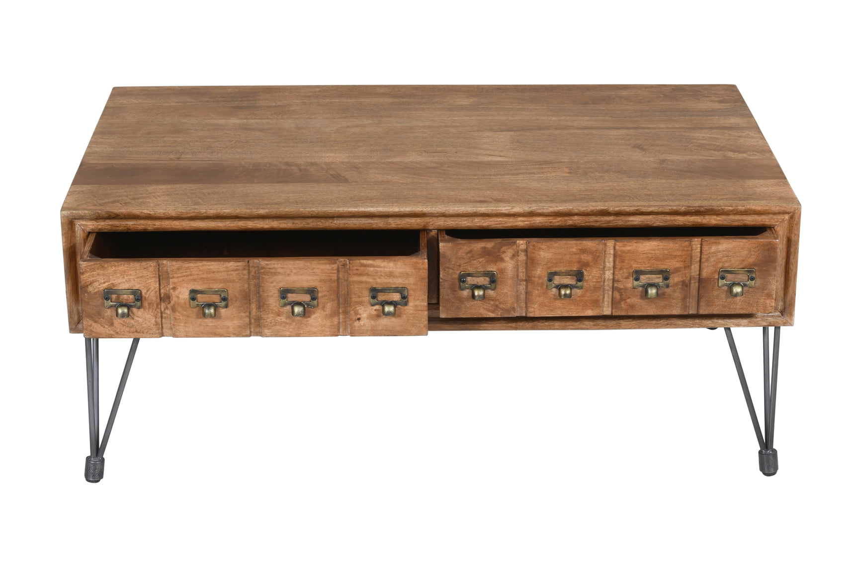 American Vintage Brown Cocktail Table - Ornate Home