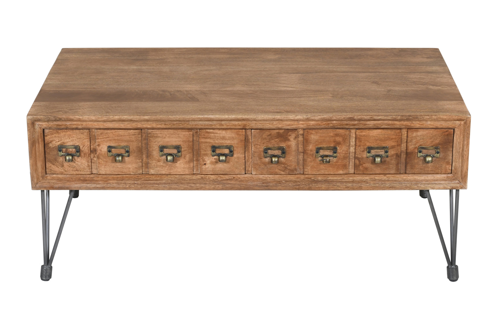 American Vintage Brown Cocktail Table - Ornate Home