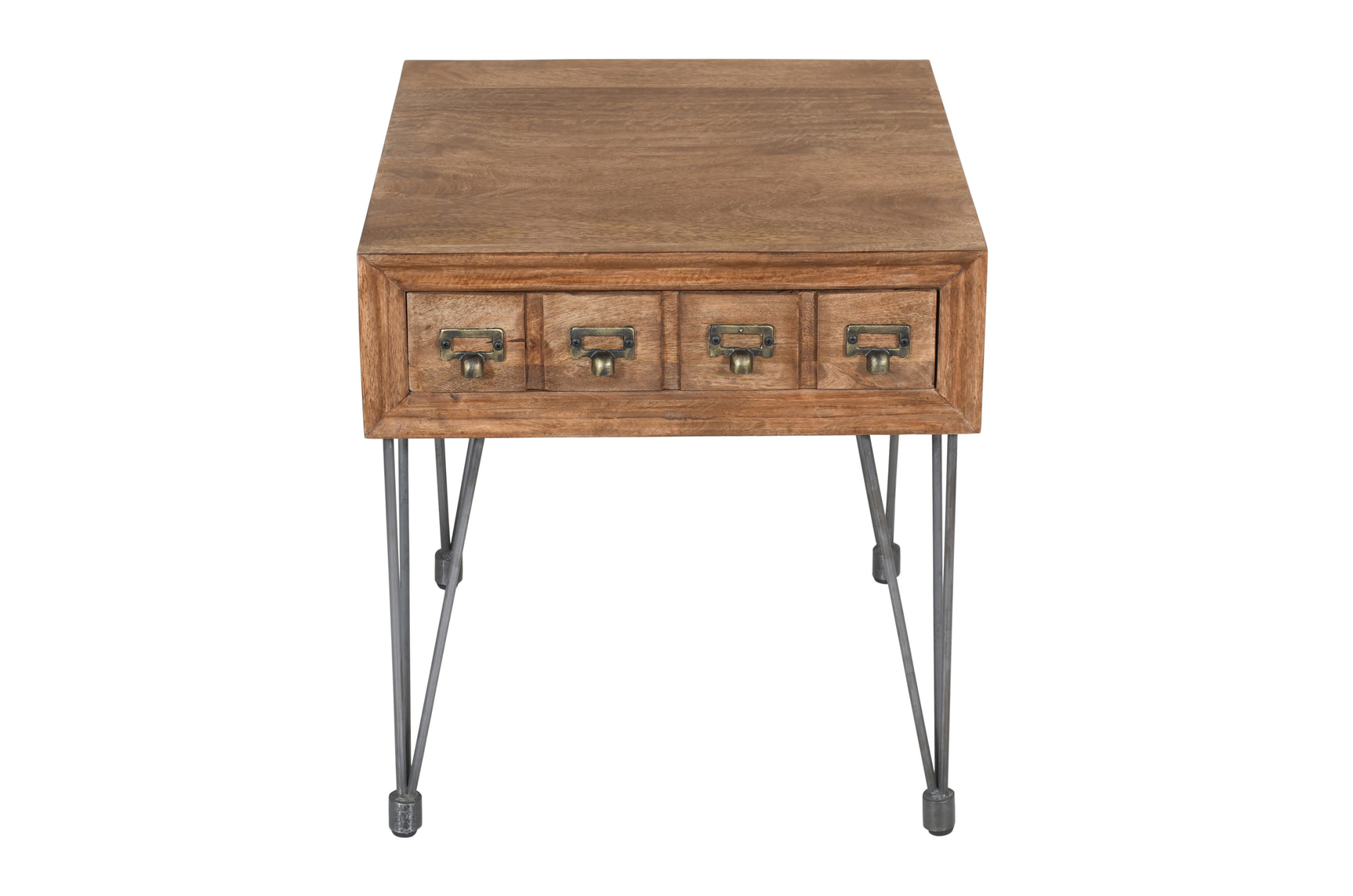 American Vintage Brown End Table - Ornate Home