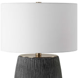 Americana Aged Black Table Lamp - Ornate Home