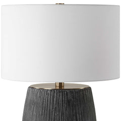 Americana Aged Black Table Lamp - Ornate Home