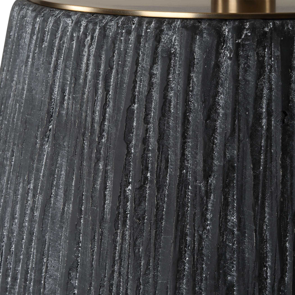 Americana Aged Black Table Lamp - Ornate Home