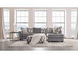 Amersham Gray Sectional - Ornate Home