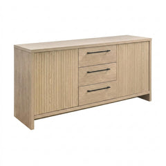 Amery Latte 3-drawer Accent Storage Cabinet Console - Ornate Home