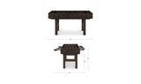 Ames Brown Foosball Table - Ornate Home