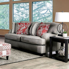 Ames Charcoal Loveseat - Ornate Home