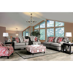 Ames Charcoal Loveseat - Ornate Home