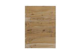 Ames Natural/Black Chairside Table - Ornate Home