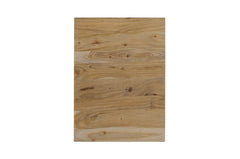Ames Natural/Black Chairside Table - Ornate Home