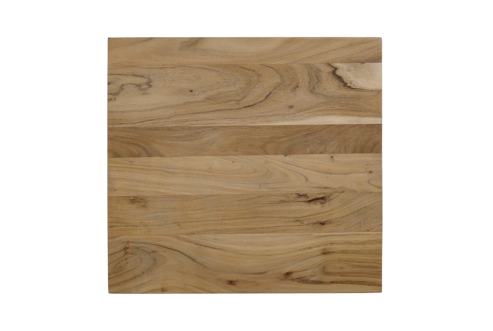 Ames Natural/Black End Table - Ornate Home