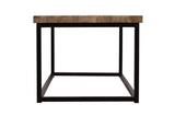 Ames Natural/Black Rectangle Cocktail Table - Ornate Home