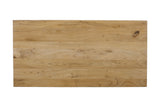 Ames Natural/Black Rectangle Cocktail Table - Ornate Home