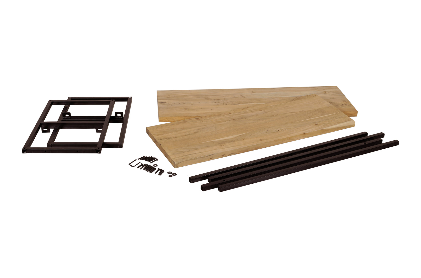 Ames Natural/Black Sofa Table - Ornate Home