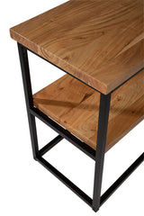 Ames Natural/Black Sofa Table - Ornate Home