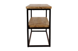 Ames Natural/Black Sofa Table - Ornate Home