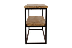 Ames Natural/Black Sofa Table - Ornate Home
