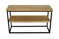Ames Natural/Black Sofa Table - Ornate Home