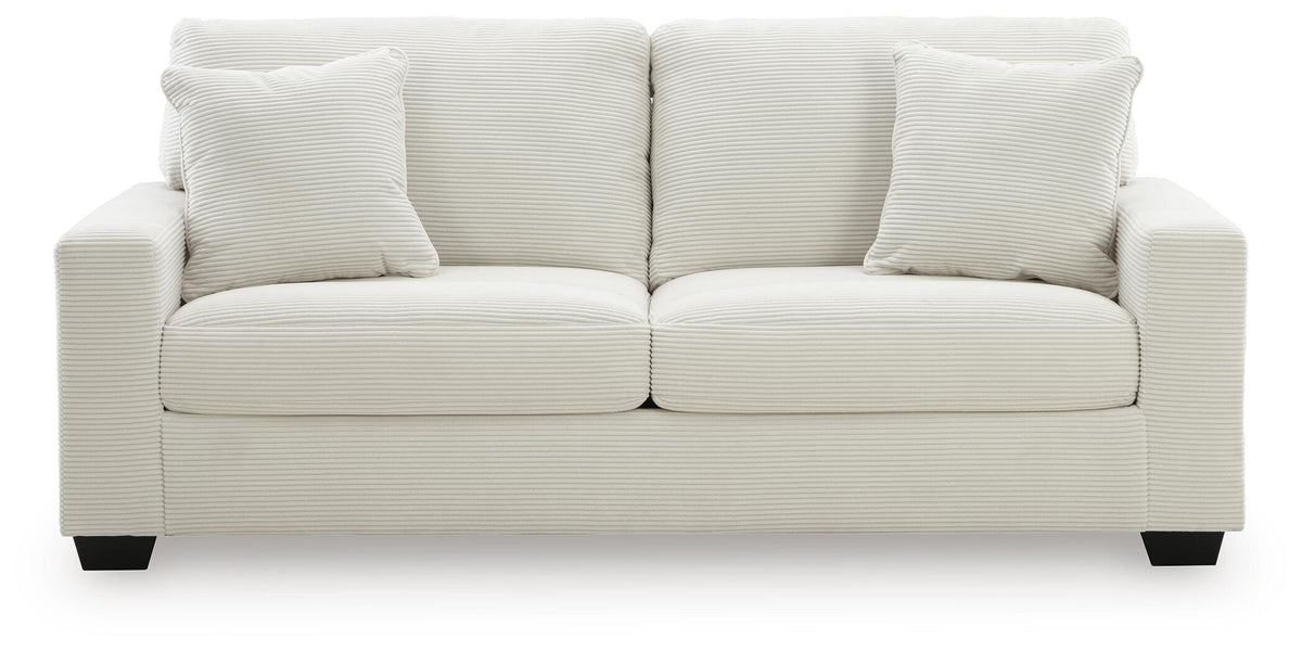 Amesley Ivory Sofa - Ornate Home