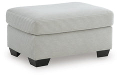 Amesley Smoke Ottoman - Ornate Home